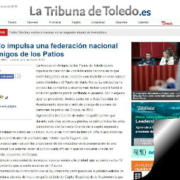 Toledo impulsa una federación nacional de Amigos de los Patios